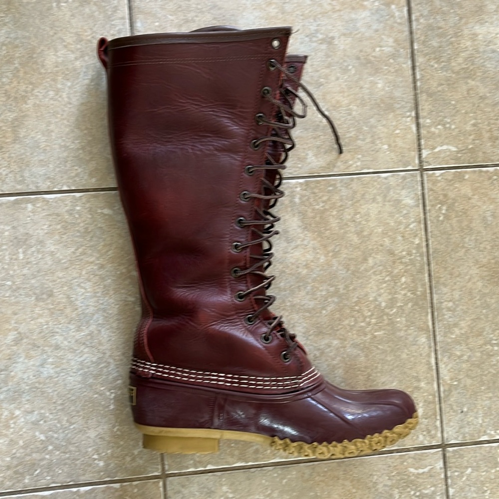 L.L. Bean Women's Burgundy Winter Boots